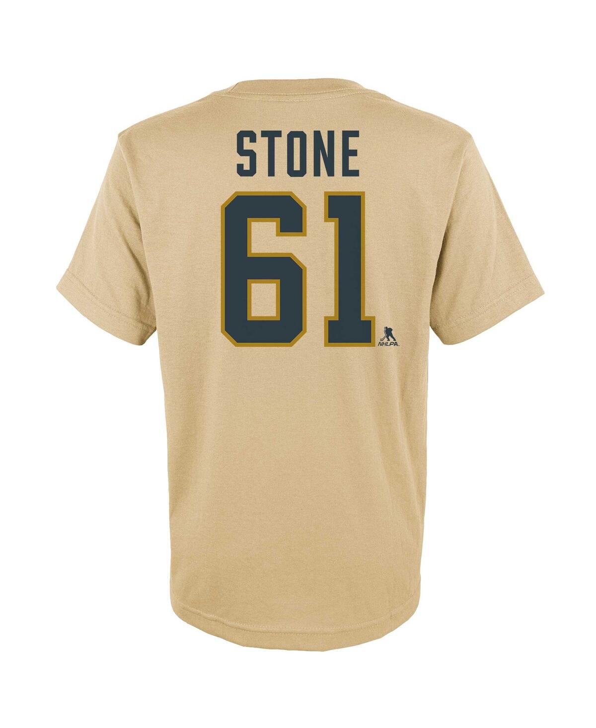 Shop Outerstuff Big Boys Mark Stone Cream Vegas Golden Knights 2024 Nhl Winter Classic Name And Number T-shirt