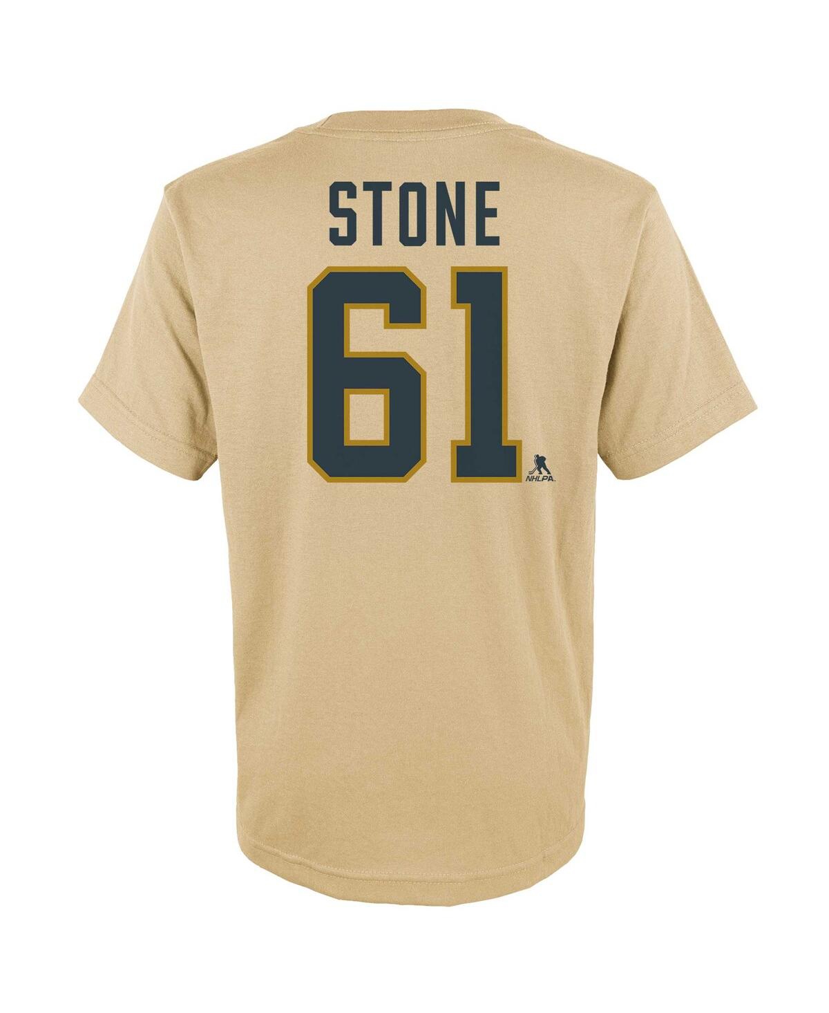 Big Boys Mark StoneVegas Golden Knights 2024 Nhl Winter Classic Name and Number T-shirt - Cream
