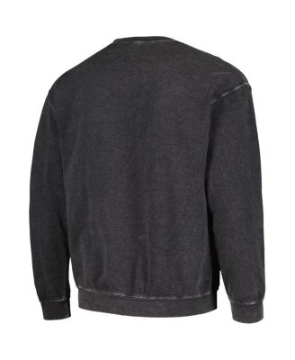 Men's Black Distressed Star Trek: The Next Generation USS Enterprise-D Graphic Pullover Sweatshirt