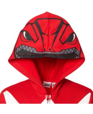 Blue Ranger Red Ranger Black Ranger Fleece Zip Up Hoodie Toddler| Child  Boys