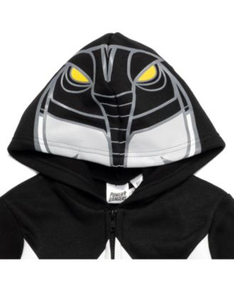 Blue Ranger Red Ranger Black Ranger Fleece Zip Up Hoodie Toddler| Child  Boys
