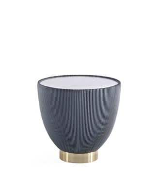 Anderson 18.43" Wide Leatherette Upholstered End Table