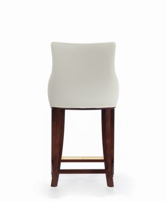 Shubert Leatherette Upholstered Counter Stool