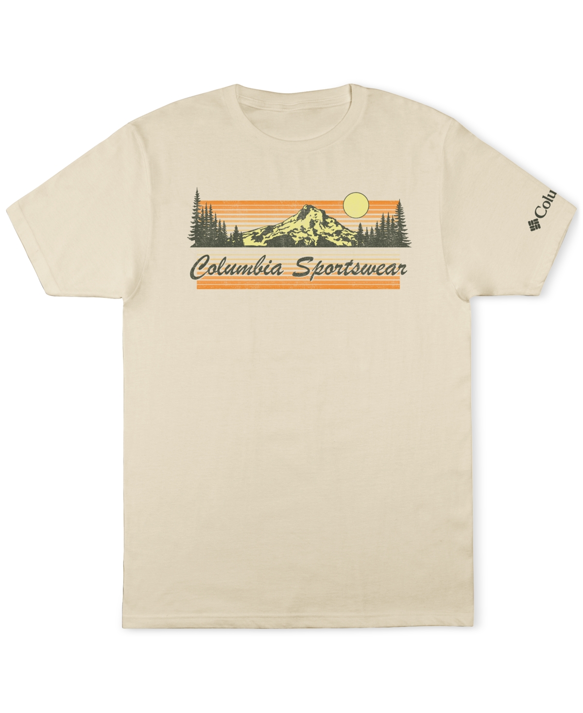 Columbia Men's Mountain Graphic T-shirt In Chalk