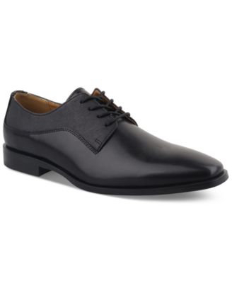 Alfani Andrew Men Plain Toe Synthetic Black Oxford(size outlet 8)