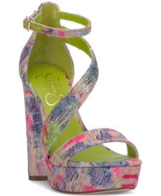 JESSICA SIMPSON*厚底*アシメデザイン*ストラップサンダル/Iley JESSICA SIMPSON*厚底*アシメデザイン*ストラップサンダル/Iley