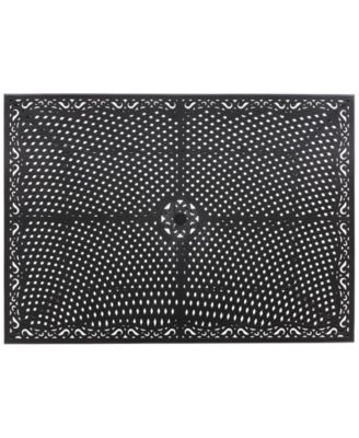 Wythburn Mix and Match 84" x 60" Cast Aluminum Outdoor Dining Table, Created for Macy's