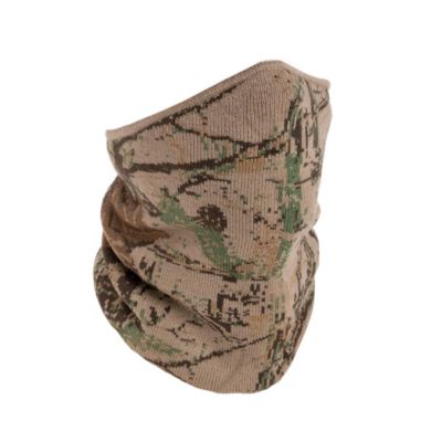Men's Quietwear Camo Knit Neck Gaiter