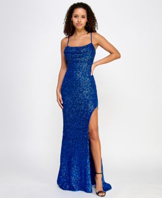 Sequin dress scheduled macys