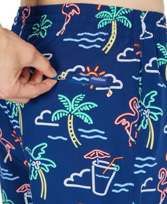 Men's The Neon Lights Quick-Dry 5-1/2" Swim Trunks