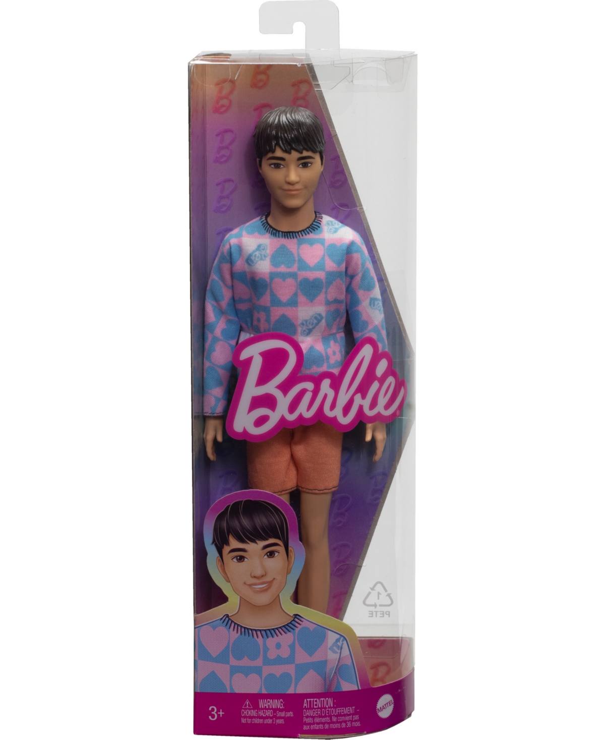 Shop Barbie Fashionistas Ken Doll 219 With Slender Body And Removable Outfit In Multi
