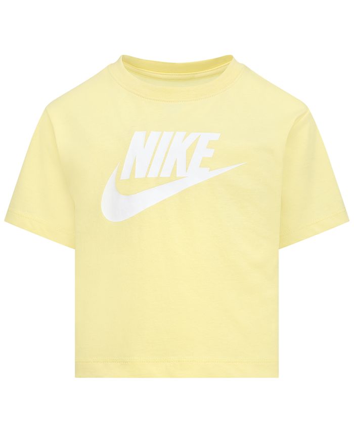 Nike Toddler Girls Club Boxy Short Sleeve T-shirt - Macy's