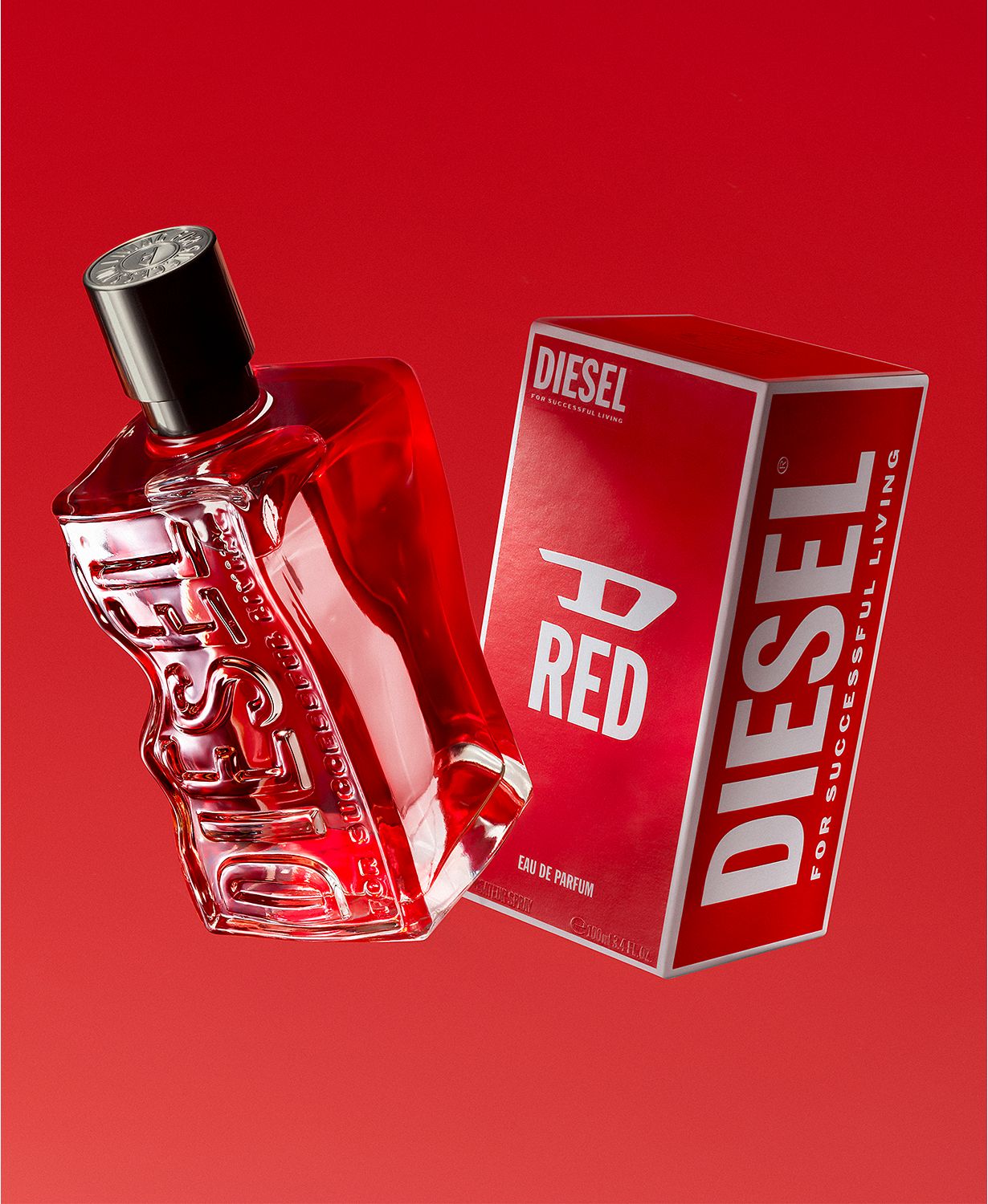 Diesel Men's D Red Eau de Parfum Spray, 1 oz.