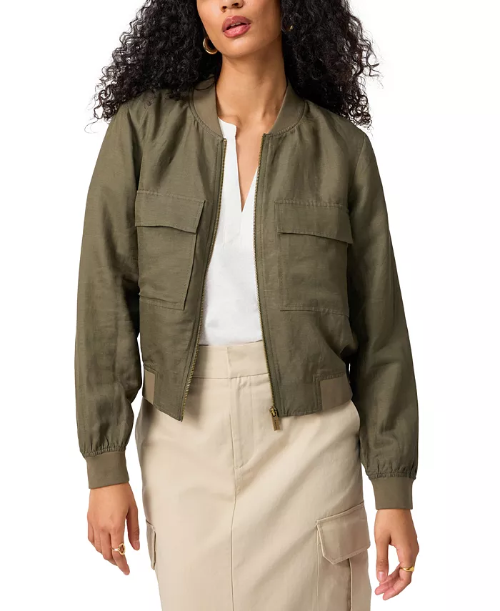 Women's Eve Relaxed-Fit Bomber Jacket