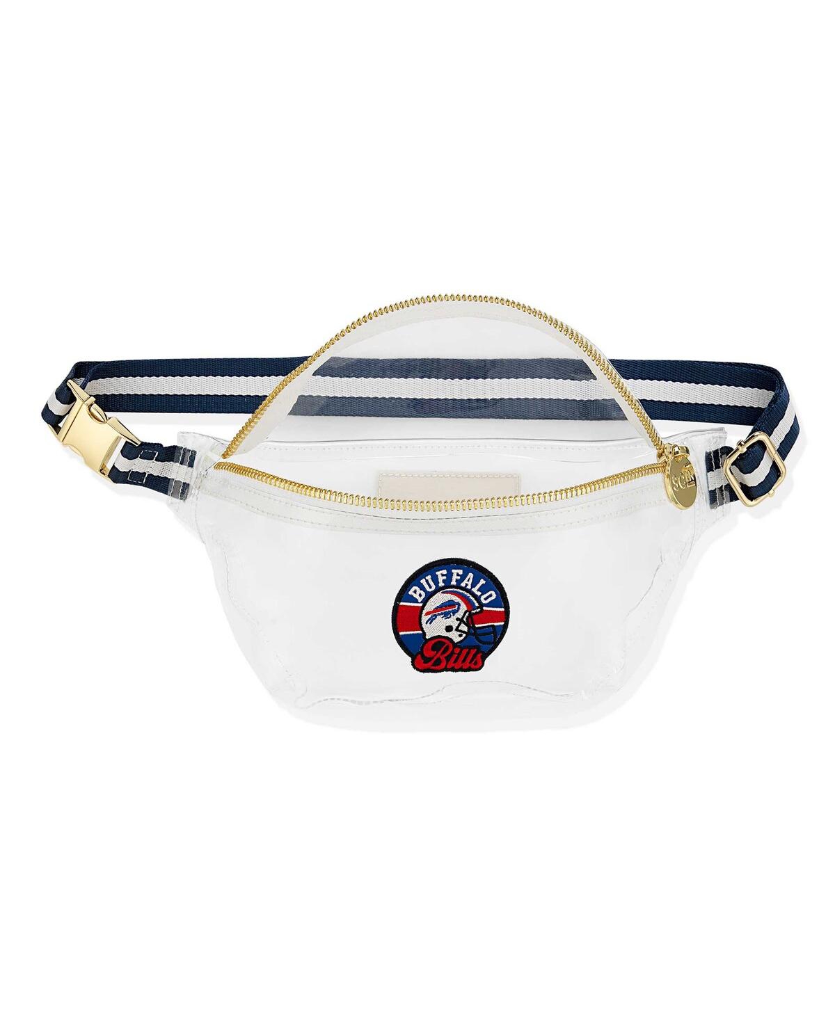 Shop Stoney Clover Women's  Buffalo Bills Stadium Clear Belt Bag In Navy