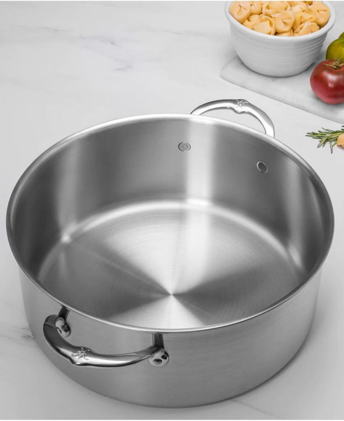 Hestan Thomas Keller Commercial Clad Titum Stainless Steel 9-Quart Open Rondeau