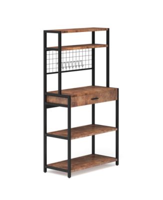 Tribe signs Kitchen Bakers Rack with Drawer, 5-tier Kitchen Utility ...