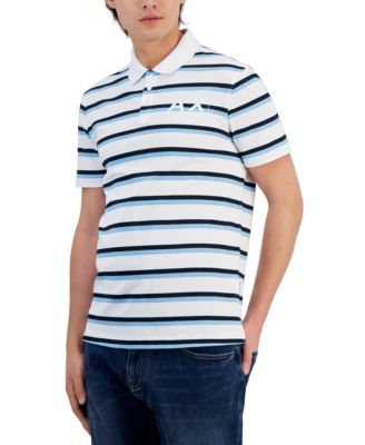 Men's Stripe Polo Shirt, Created for Macy's