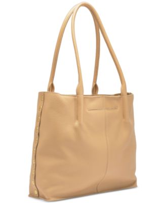 Oliver Medium Leather Zip Top Tote