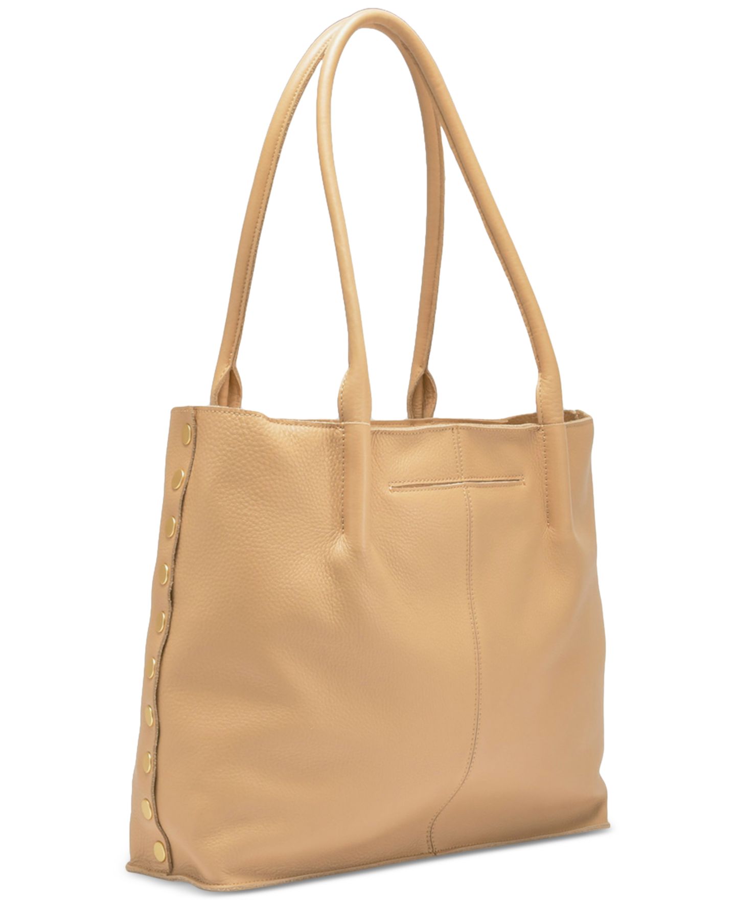 Женская сумка Hammitt Oliver Medium Leather Zip-Top, цвет: Рыжевато-коричневый / Золотой — фото 2