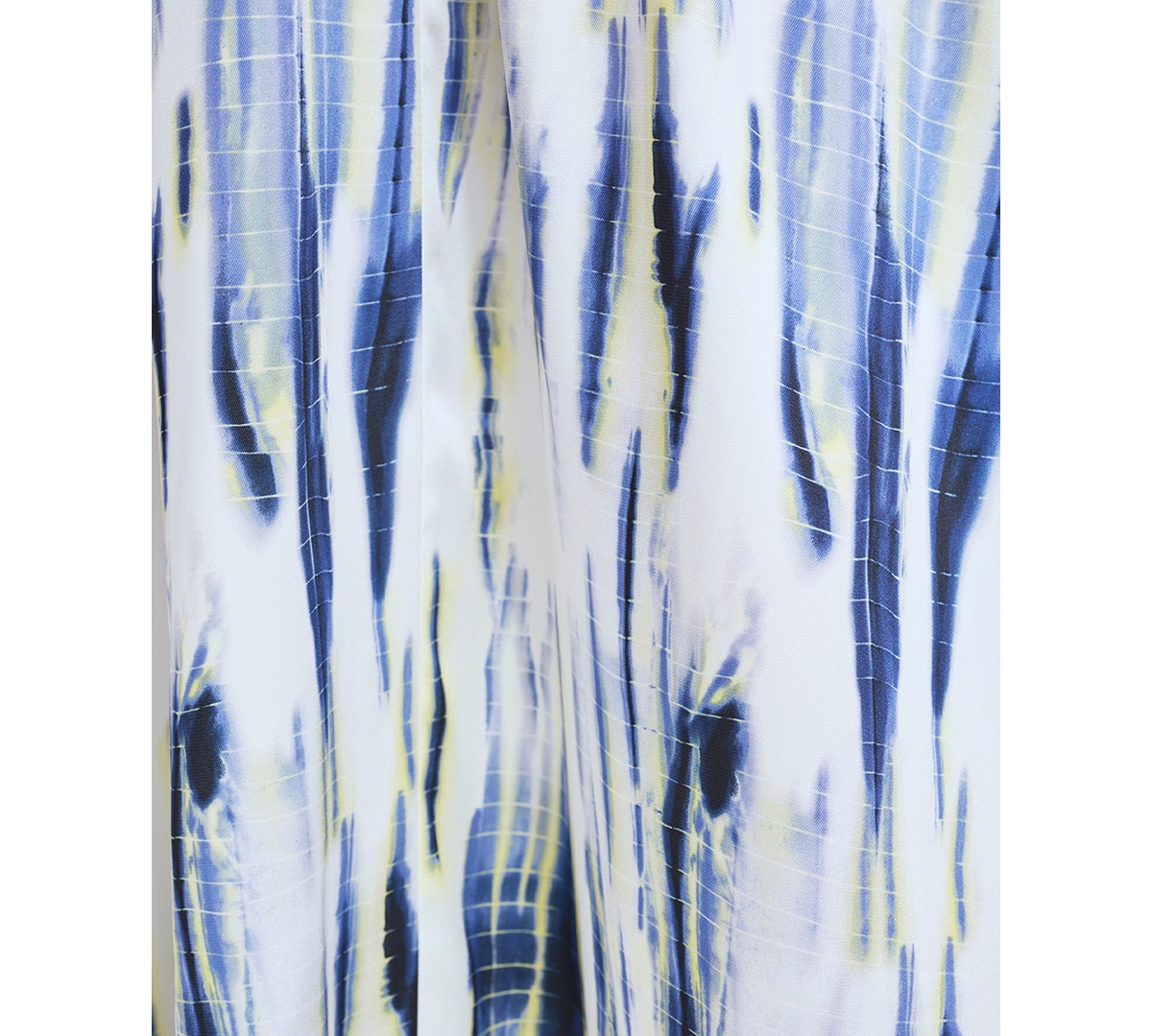Shop Dkny Women's Strappy Printed Maxi Dress In White,inky Blue Multi