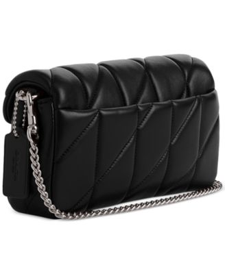 Quilted Leather Tabby Chain Crossbody Bag 19