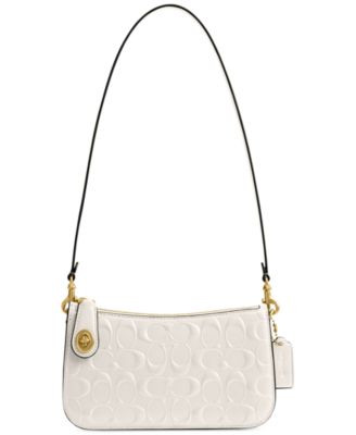 COACH - Signature Patent Leather Small Pochette