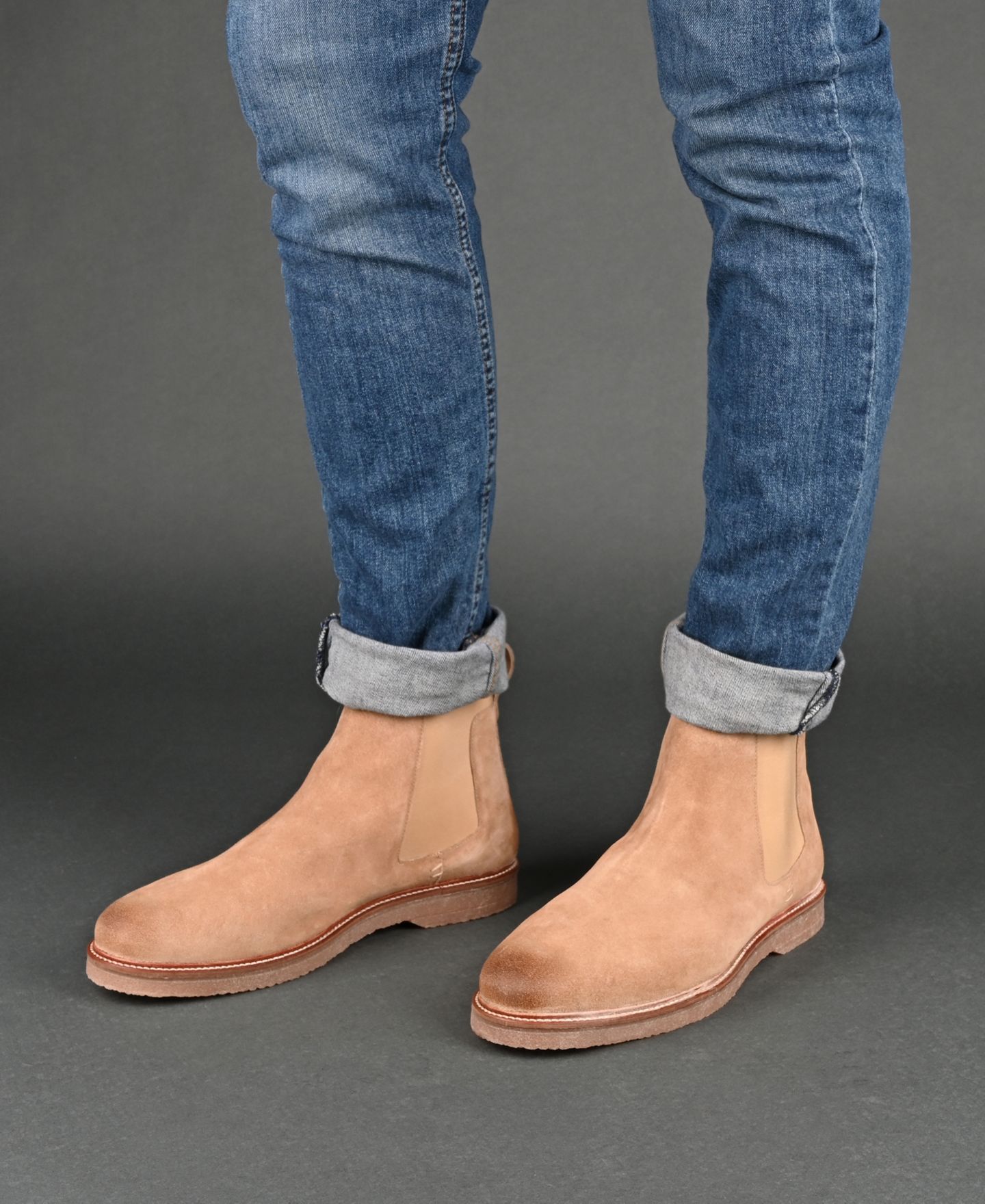 Мужские ботинки Thomas & Vine Cedric Plain Toe Chelsea Boot, цвет: Чёрный — фото 7