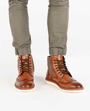 Thomas & Vine Men's Rockland Wingtip Ankle Boot - Macy's