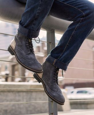 Men's Welch Tru Comfort Foam Wingtip Ankle Boots