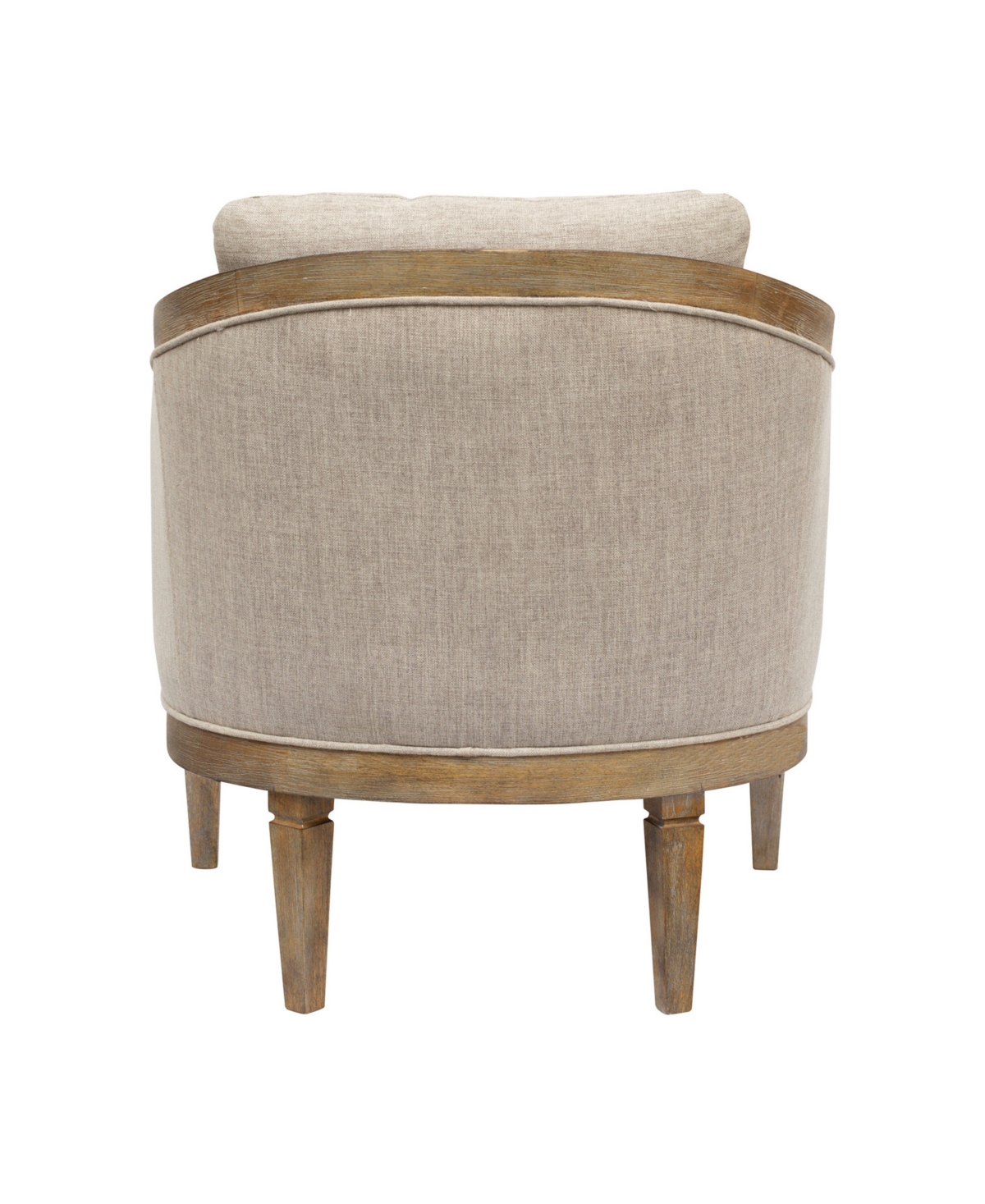 MARTHA STEWART COLLECTION MARTHA STEWART HITNEY 27" FABRIC UPHOLSTERED ACCENT CHAIR 