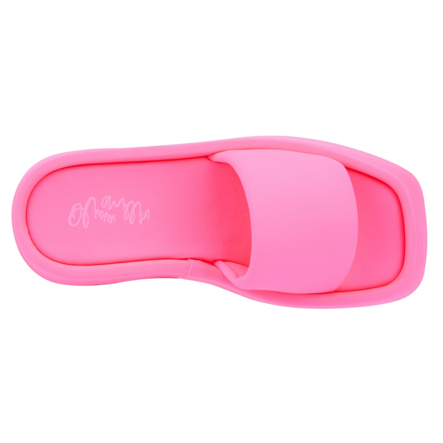 Женские сандалии Olivia Miller Uproar Wedge Sandal, цвет: Неоновый розовый — фото 2