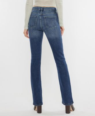 Women's High Rise Skinny Denim Bootcut Jeans