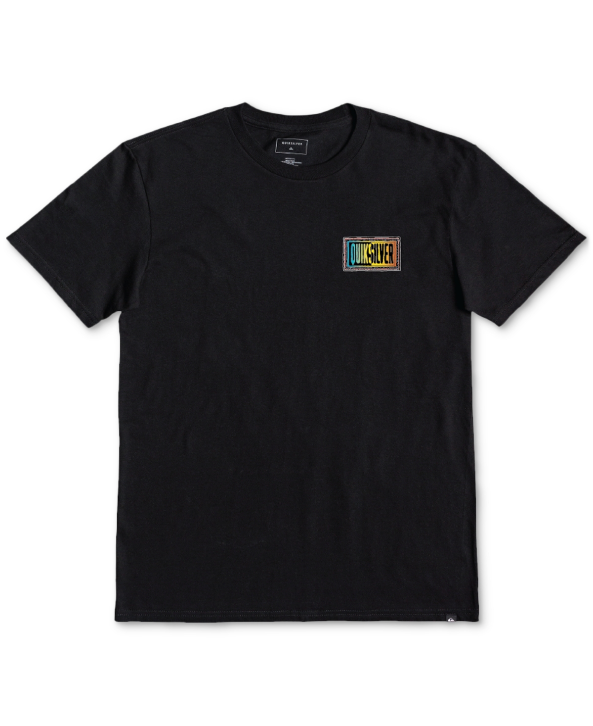 Shop Quiksilver Big Boys Day Tripper Logo-print T-shirt In Black