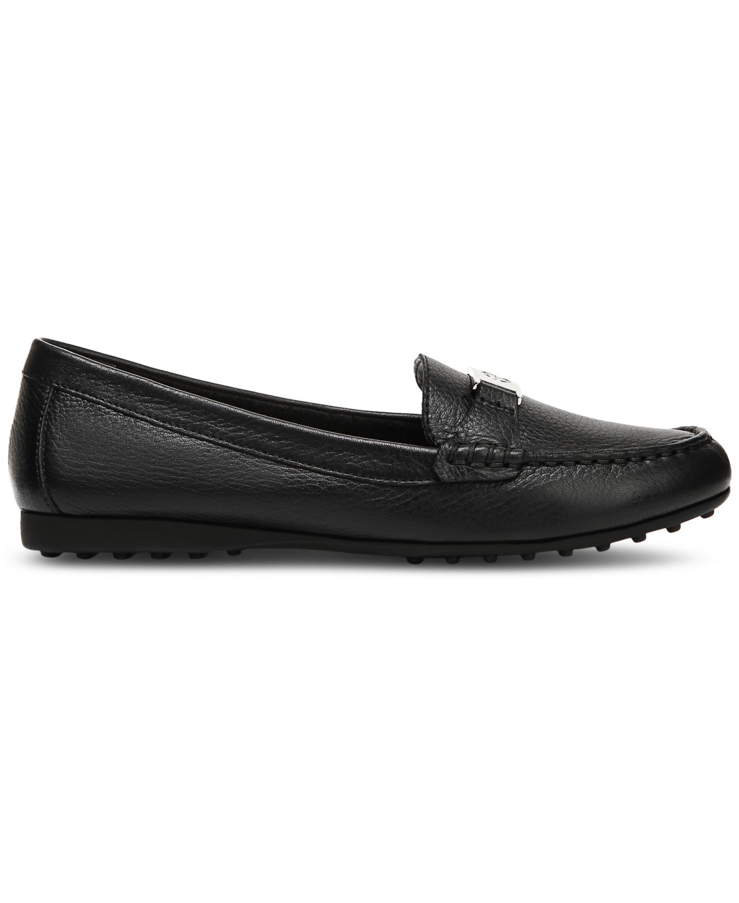 Женские туфли Giani Bernini Dailyn Slip On Driver, цвет: Чёрный кожаный — фото 3