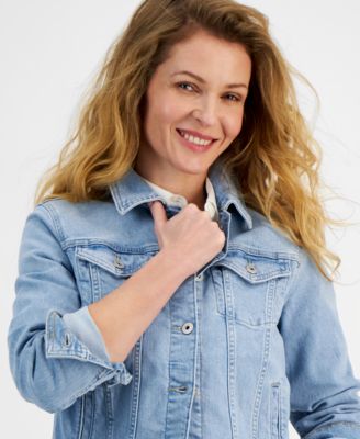Women's Classic Denim Jacket, Created for Macy's
