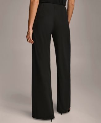 Women's Wide-Leg Jersey Pants