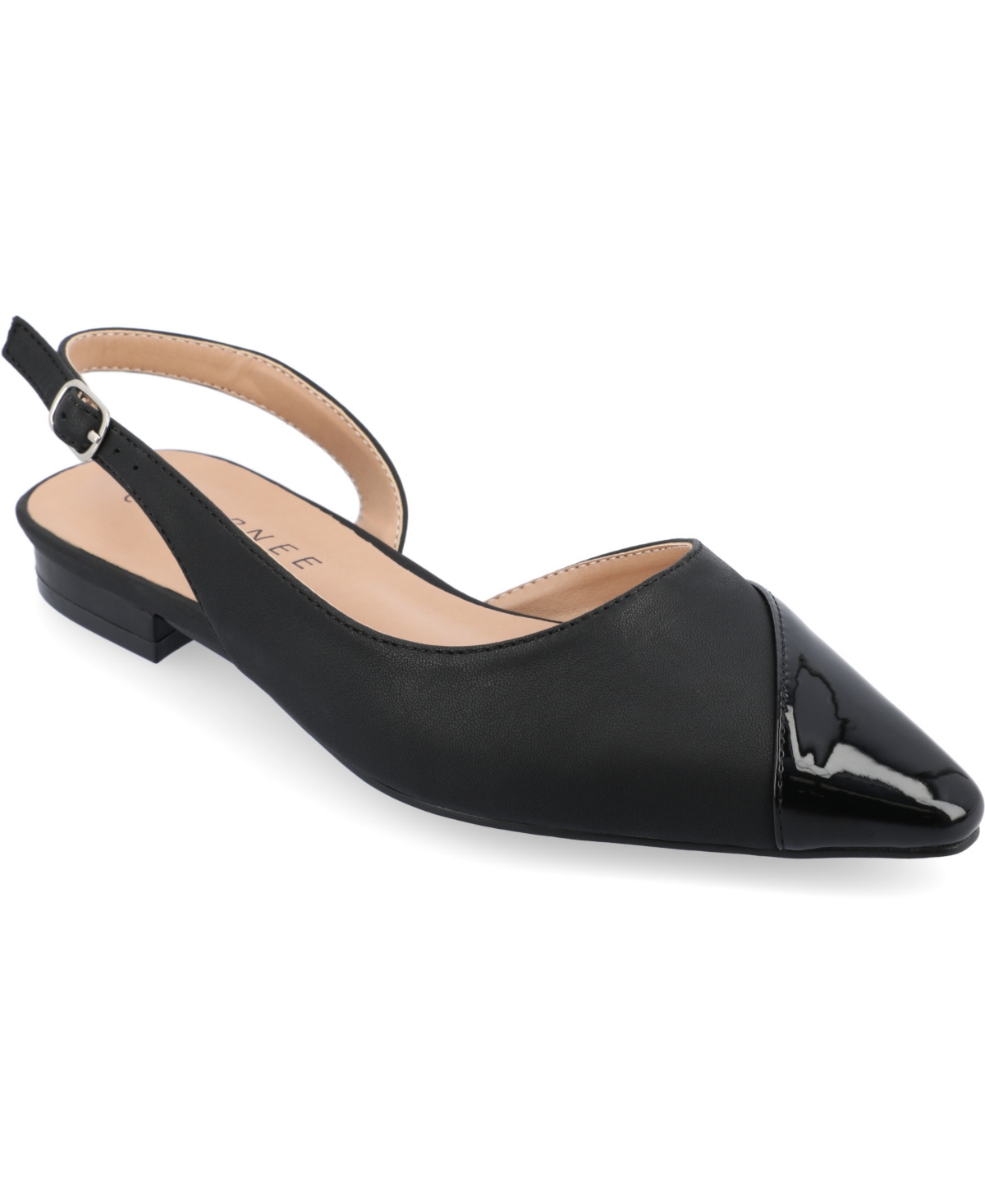 Women's Daphnne Slingback Pointed Toe Flats - Taupe