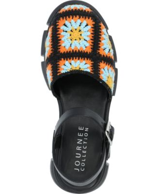 Women's Droit Platform Round Toe Sandals