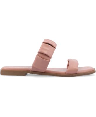 Women's Pegie Double Band Slide Flat Sandals