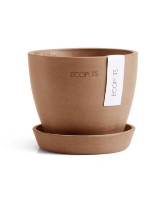 Antwerp Indoor and Outdoor Planter with Saucer, 4.5in