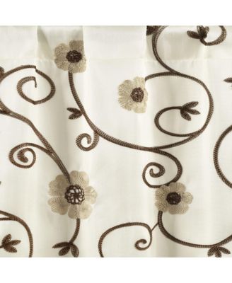 Royal Garden Valance Neutral Single 18x42