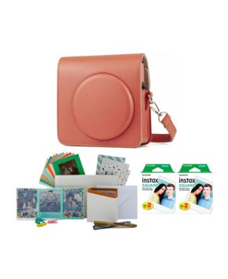 Fujifilm Instax Square Film Twin Pack (40 Exposures) with Case and ...