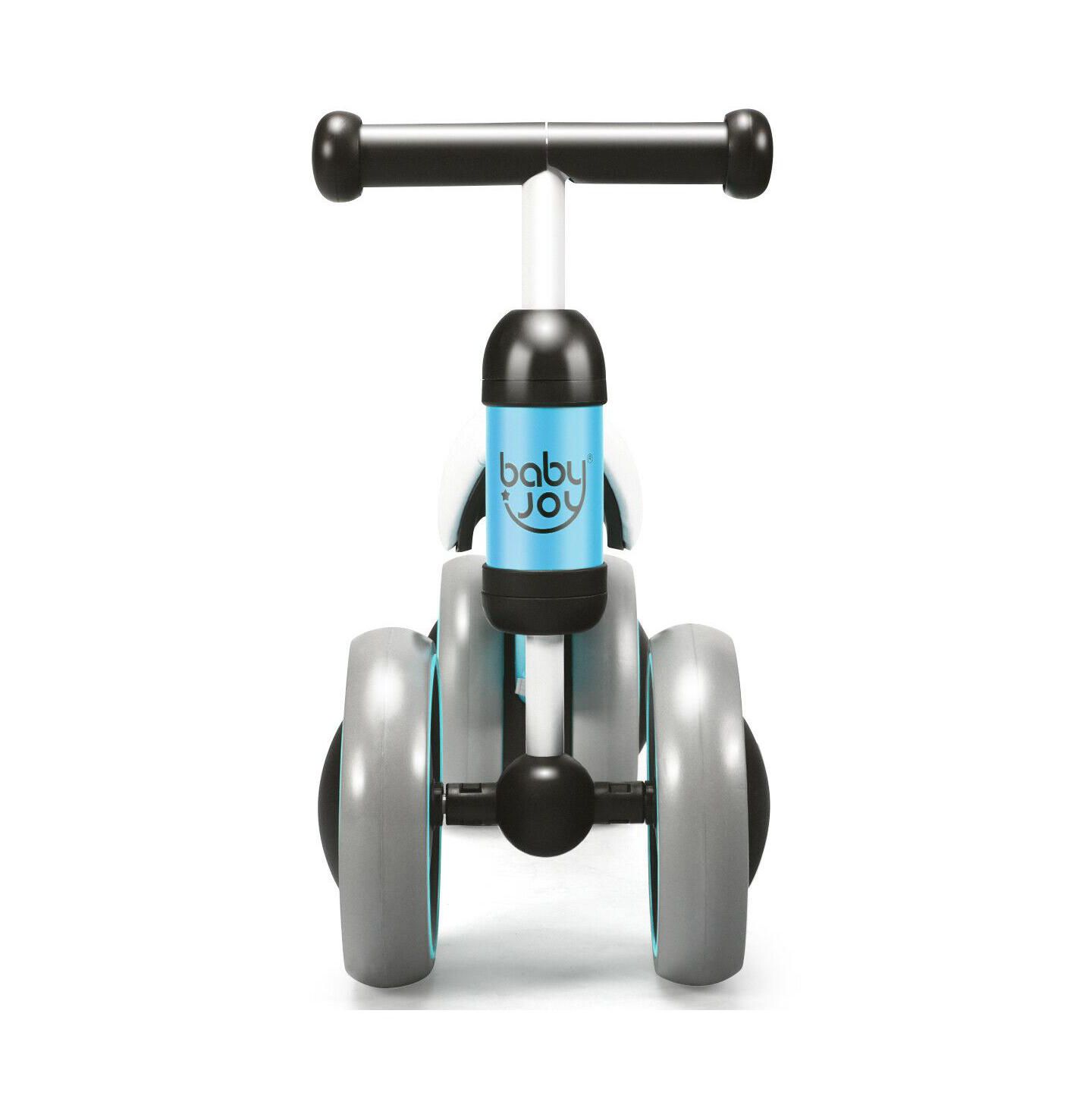 Детская игрушка SUGIFT 4 Wheels No-Pedal Baby Balance Bike for 9-24 Months with Steel Frame, Soft Handles and Astm Certified Build — фото 4