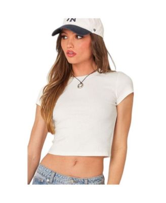 Women's Better Basics cropped t shirt