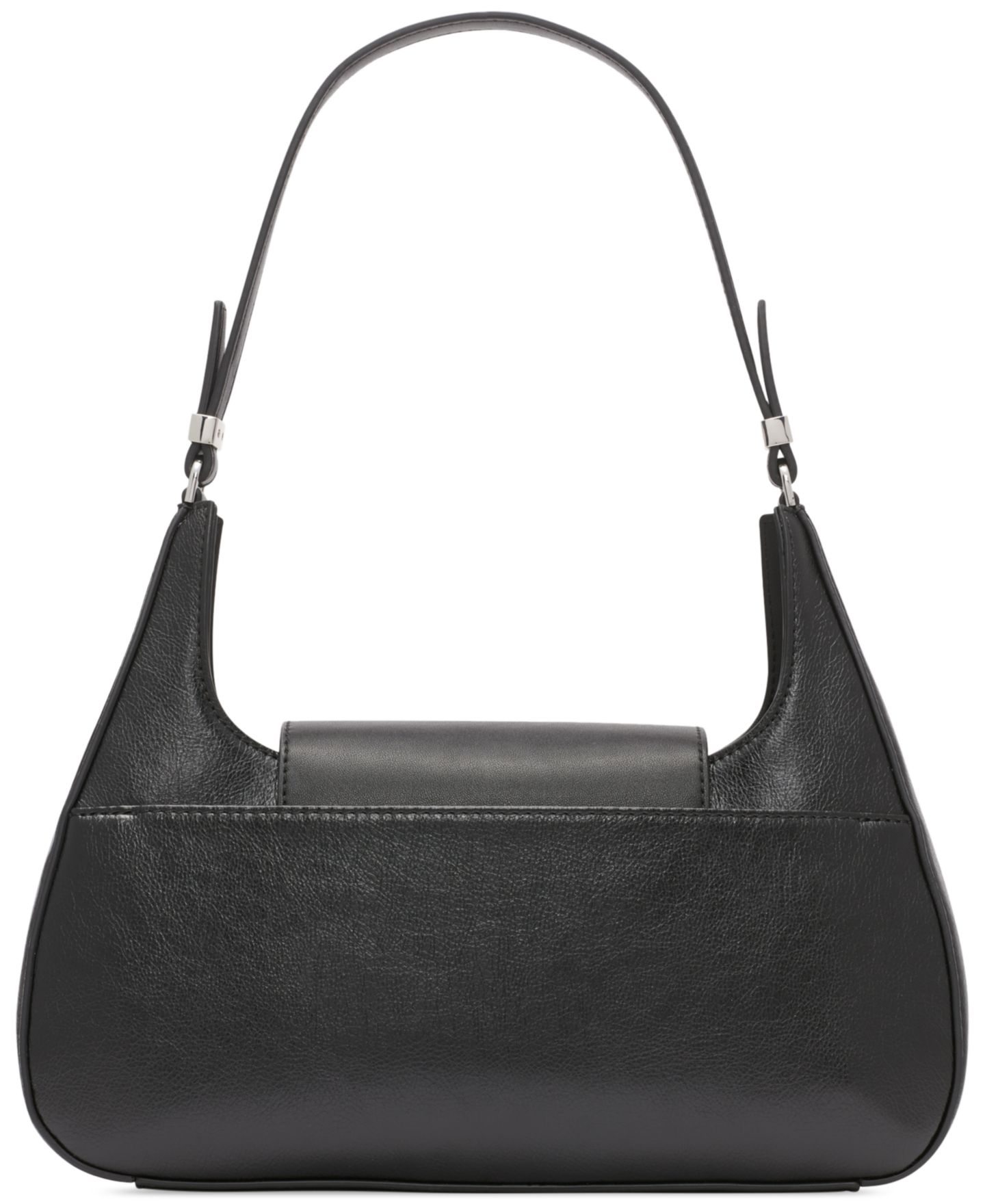 Женская сумка Calvin Klein Becky Turnlock Shoulder, цвет: Чёрный — фото 5