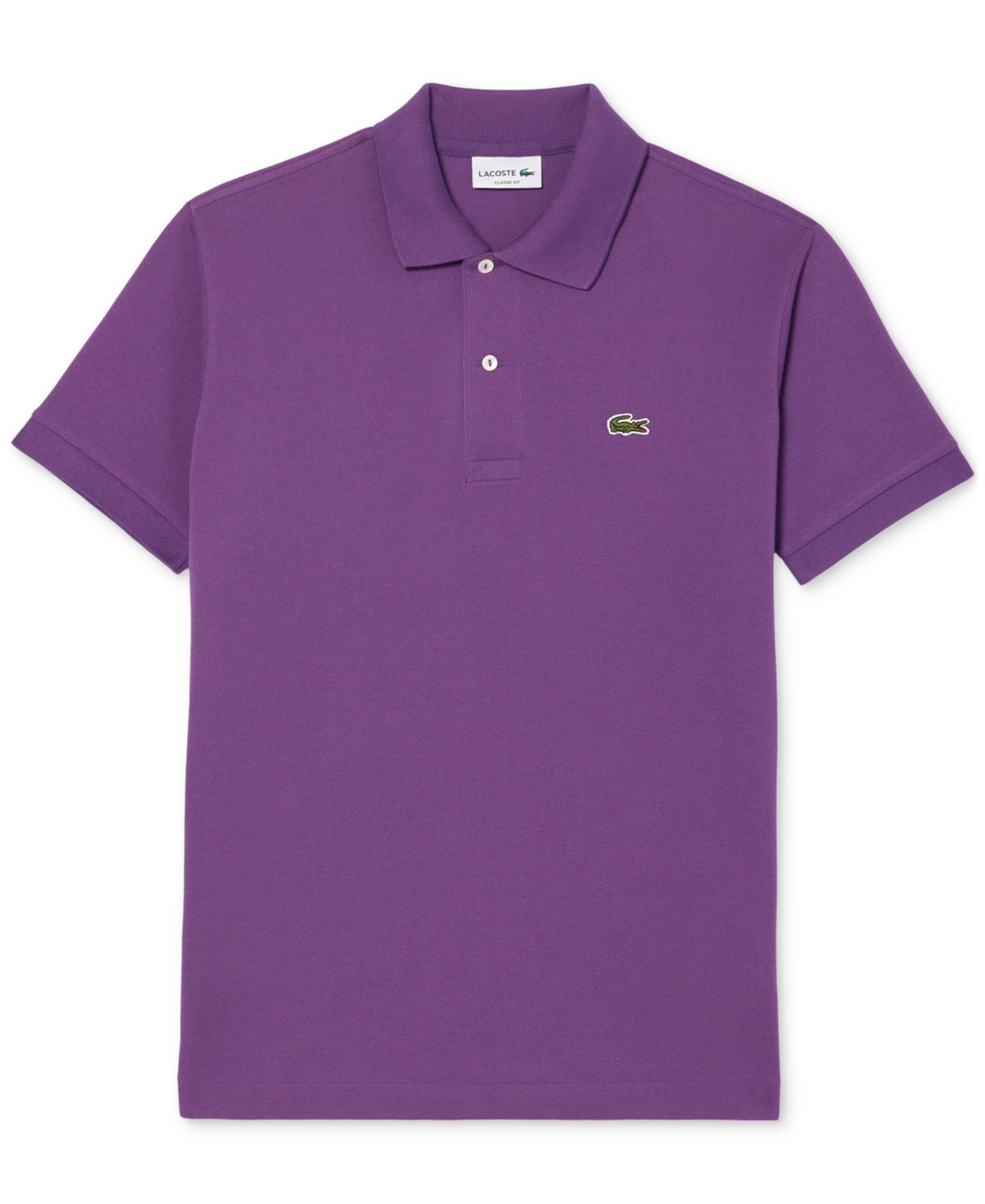 Shop Lacoste Men's  Classic Fit L.12.12 Short Sleeve Polo In Iy Mauve Glow