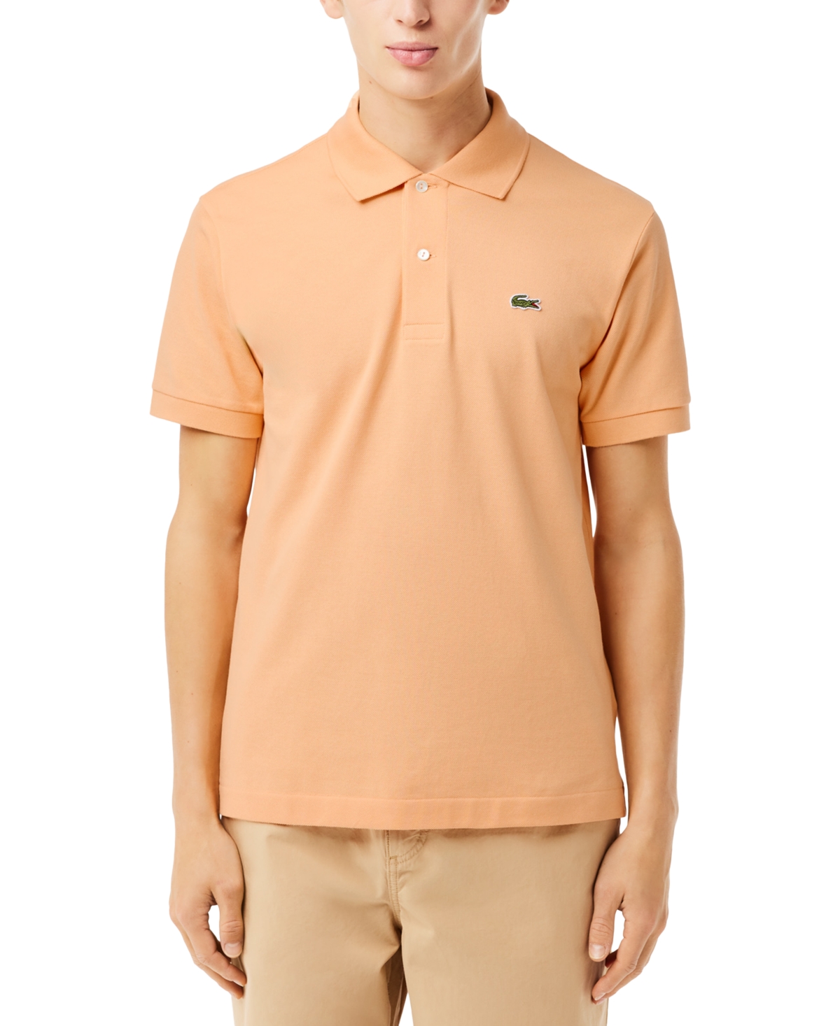 Shop Lacoste Men's  Classic Fit L.12.12 Short Sleeve Polo In Ixy Cina