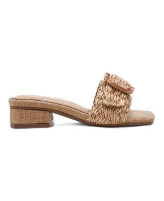 Women's Gatlin Woven Low Block Heel Sandals