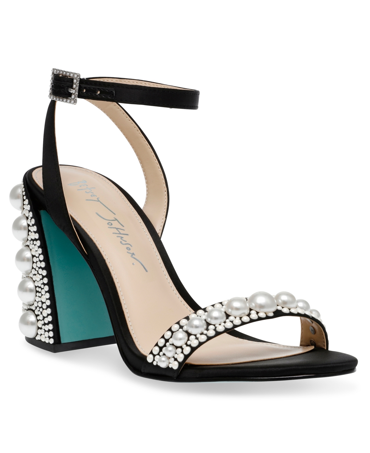 Women's Lexi Pearl Evening Sandals - Silver
